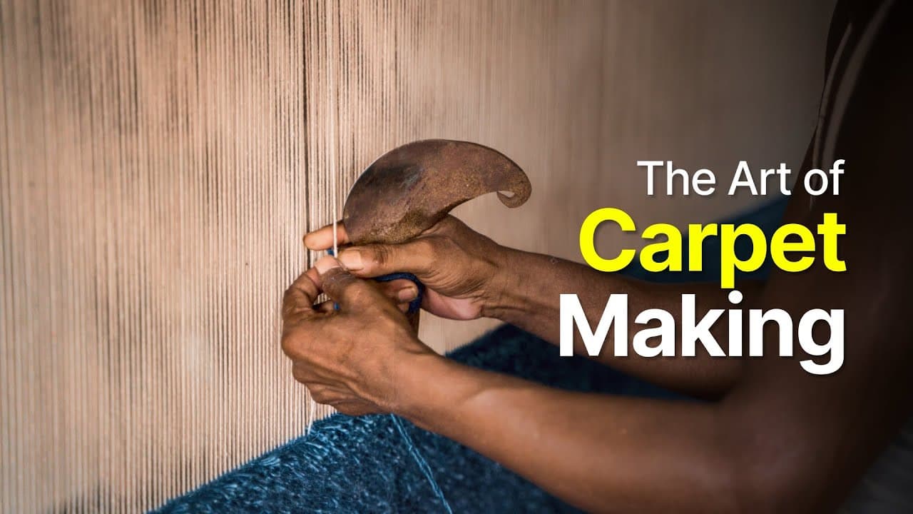 Still from The Art of Carpet Making