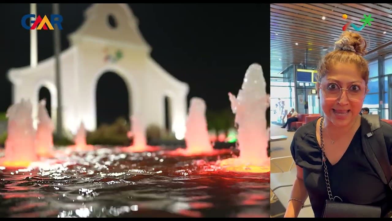 Still from Brand Film - GMR (Airports)